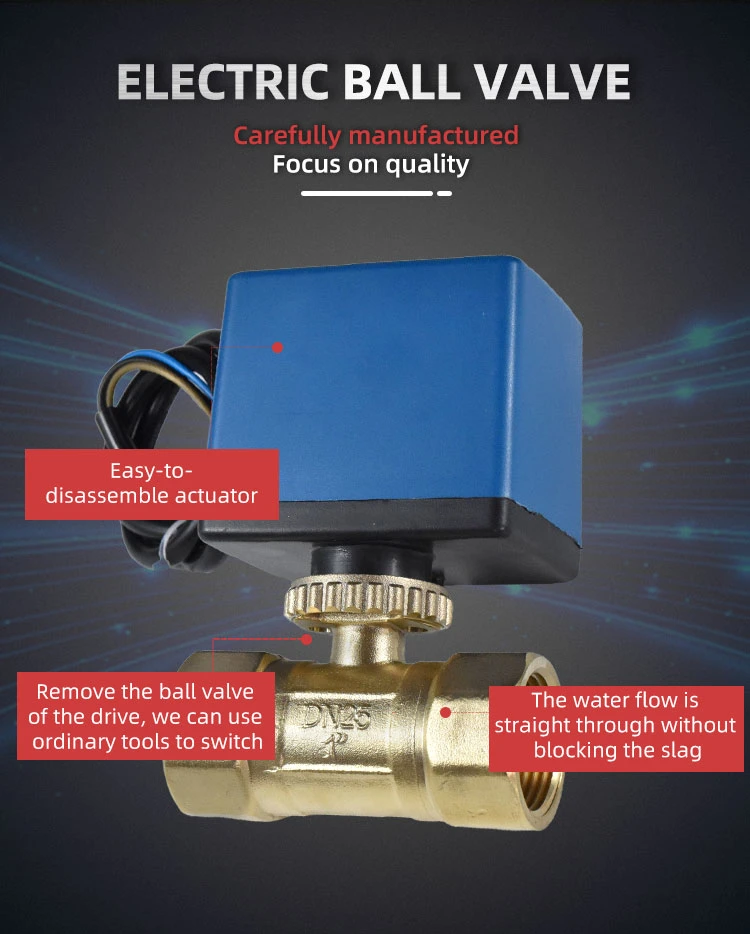 Electric Ball Valve Electric Actuator Two-Way Ball Valve