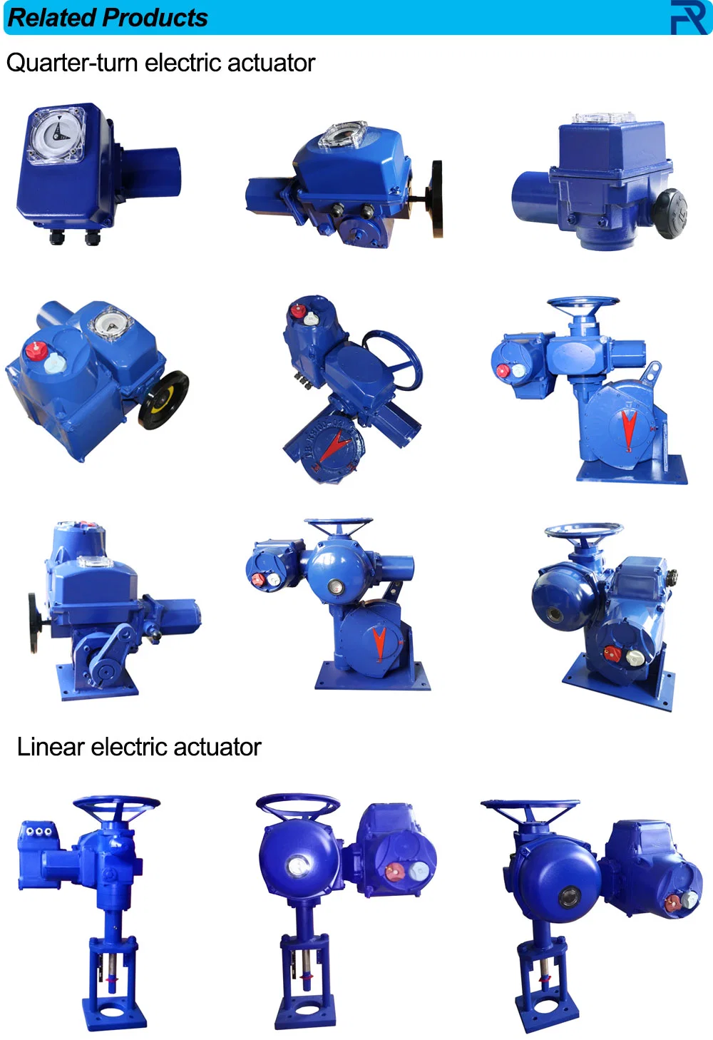 Intelligent Straight Stroke Electric Actuator for Control Valve Sra6/17+Ve50s/2 Sra6/10+Ve50s/2