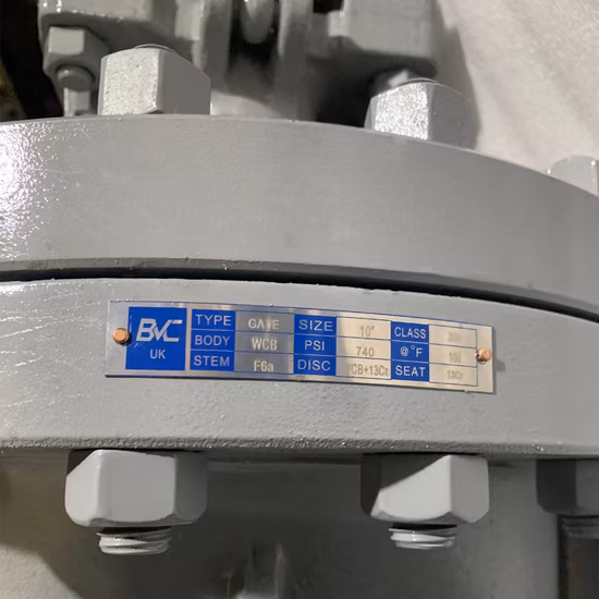 Vanne à vanne API 600 à tige montante en acier moulé à passage intégral et à double bride OS&Y (prix fabricant en Chine)